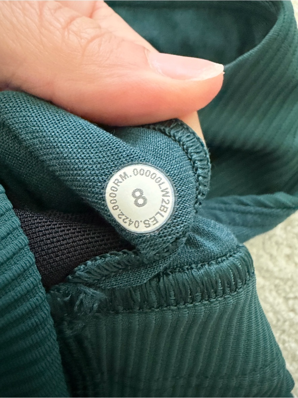 Lululemon Energy Bra Long Line *Rib - Picture 4 of 5
